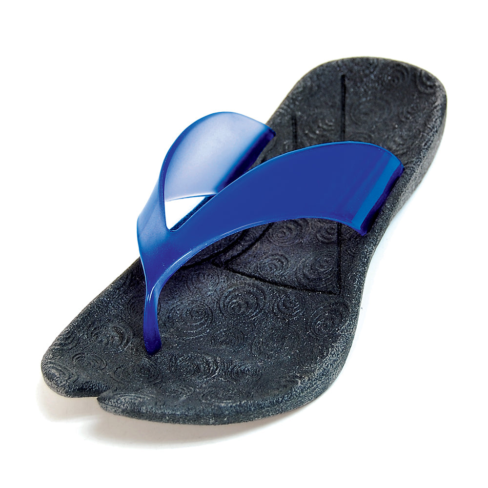 Zendals Resort Thong spa sandal in Ocean Blue