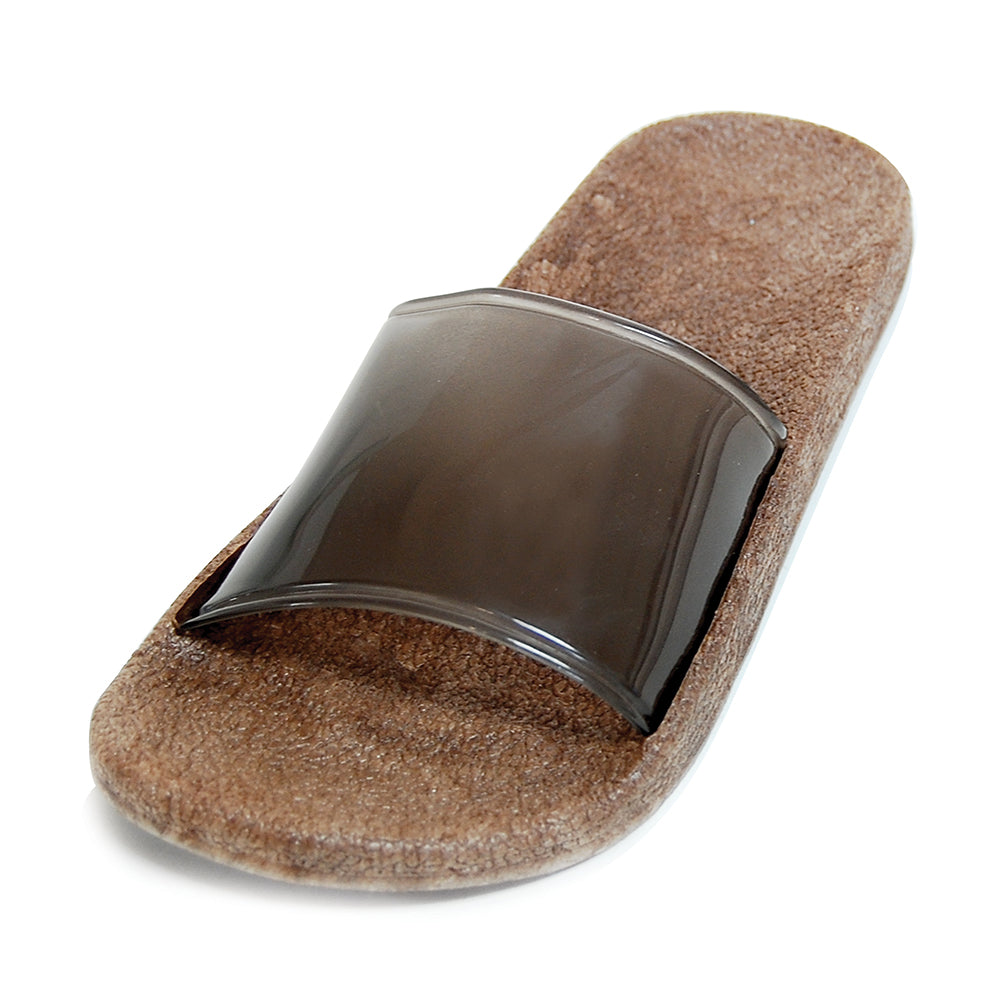 Zendals Courtesy Slipper spa sandal in Taupe