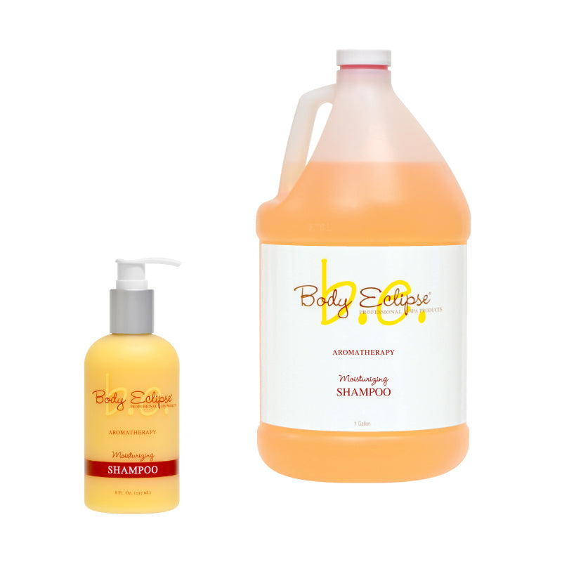 Body Eclipse Spa Shampoo, Aromatherapy Moisturizing, 8 oz bottle and gallon bottle