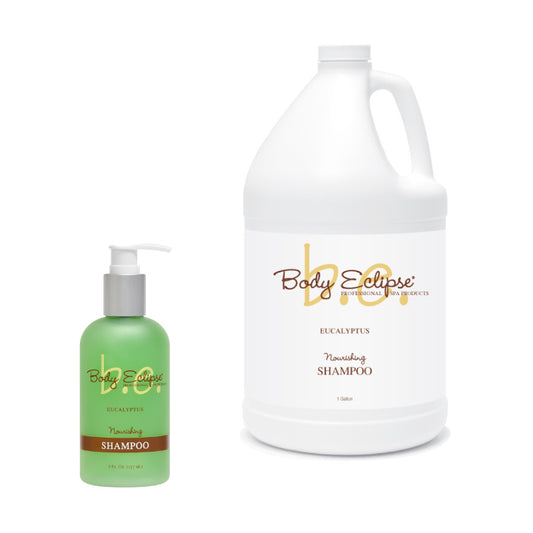 Body Eclipse Spa Shampoo, Eucalyptus, 8 oz bottle and gallon bottle