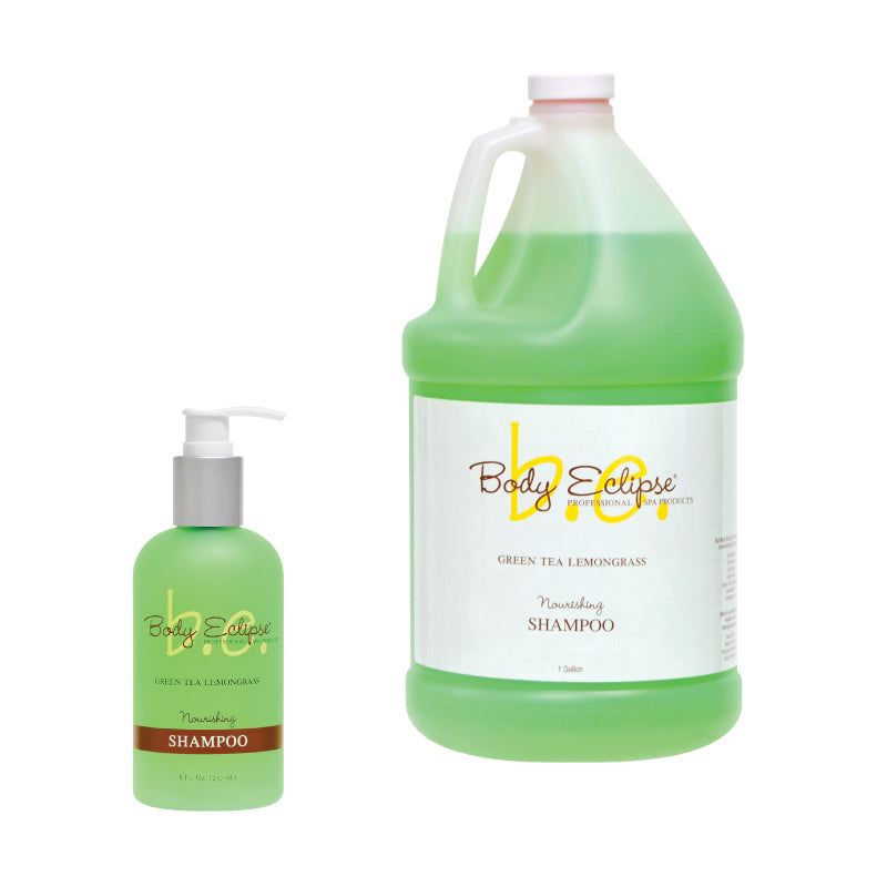 Body Eclipse Spa Shampoo, Green Tea Lemongrass, 8 oz bottle and gallon bottle