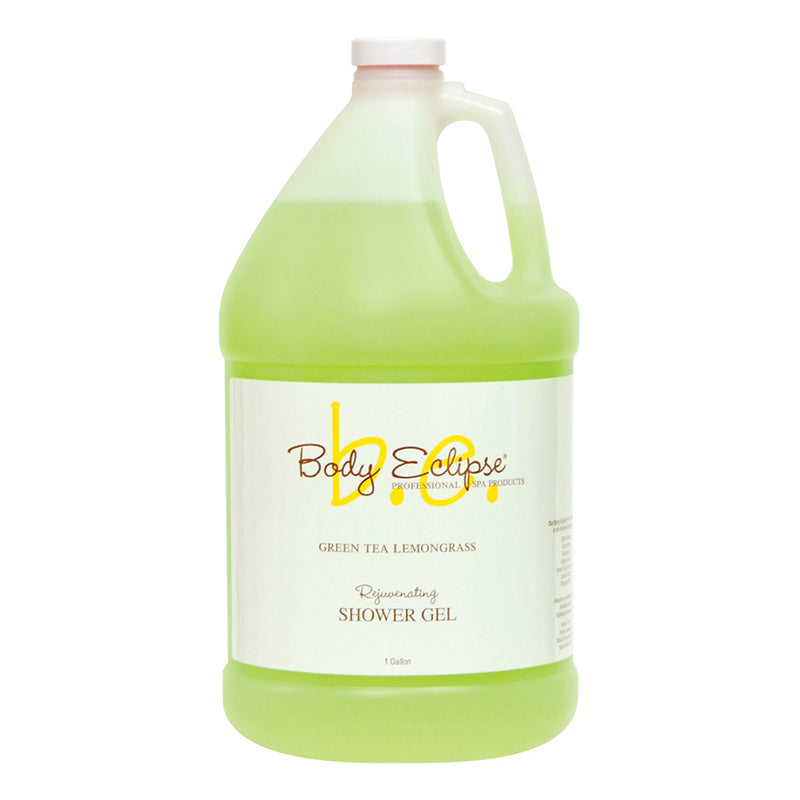 Body Eclipse Spa Shower Gel, Green Tea Lemongrass, gallon bottle