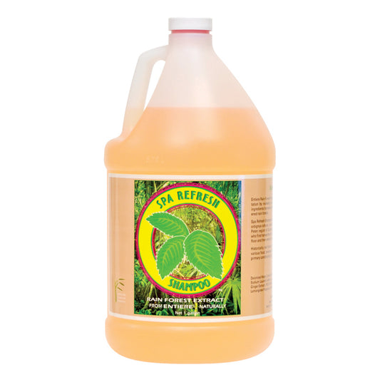 Entiere Shampoo, Spa Refresh, gallon bottle