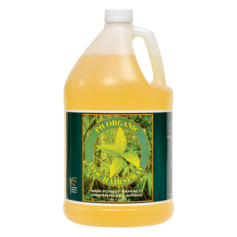 PH Organic Hair Spray, LVOC, gallon bottle